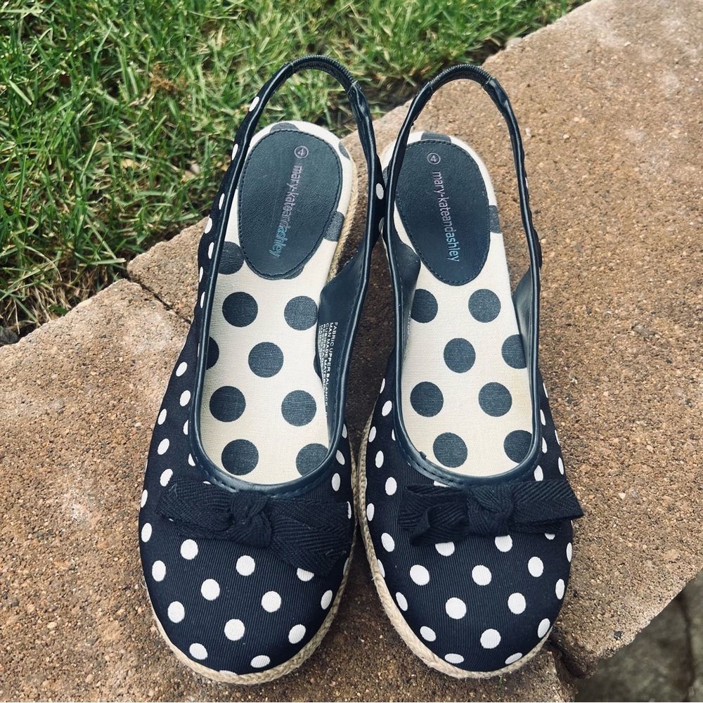 Polka Dot Kids Dress Shoes